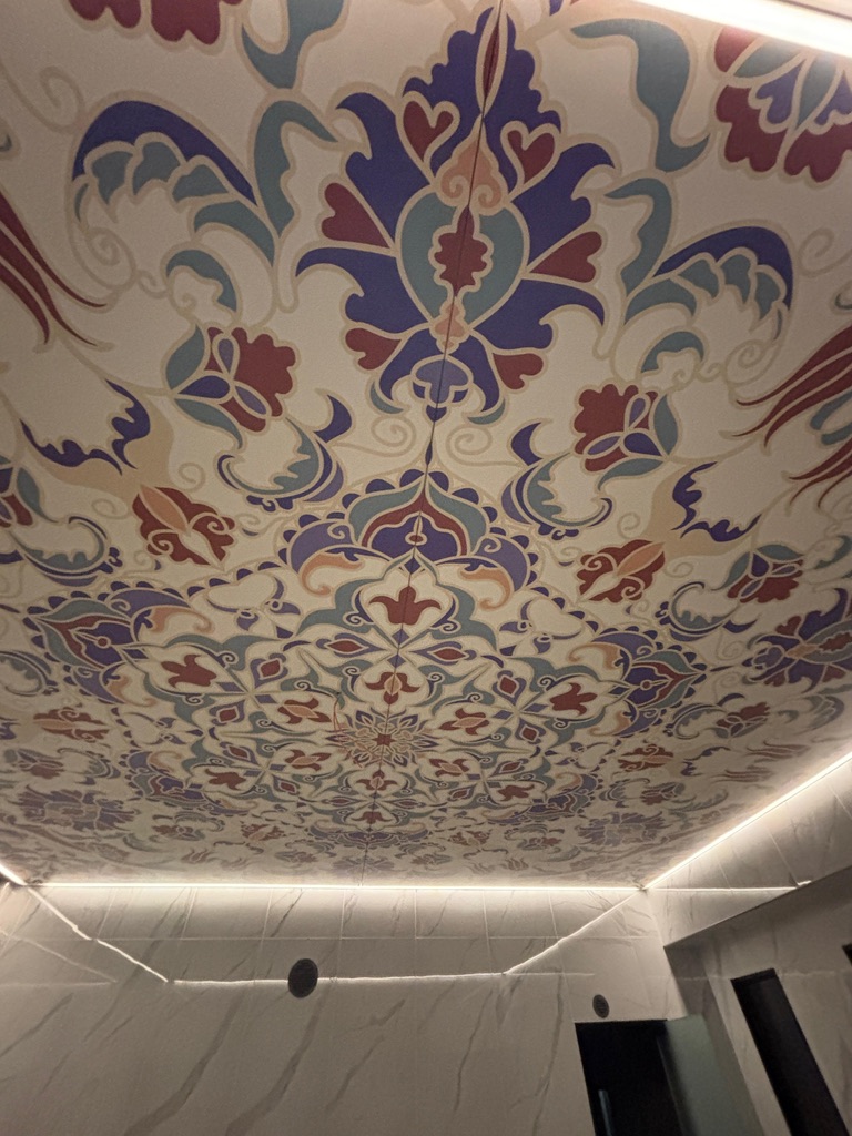 Tavan extensibil printat model oriental Cluj - tavane extensibile decorative